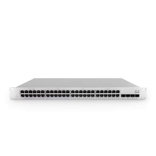 Przełącznik sieciowy Cisco MS210-48LP-HW Zarządzane połączenie Ethernet L3 Gigabit Ethernet (10/100/1000) Silver 1U Ethernet, obsługa Inna marka