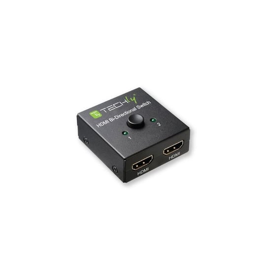Przełącznik Techly 2-Portowy Dwukierunkowy HDMI 2x1 lub 1x2 4K*60Hz Techly