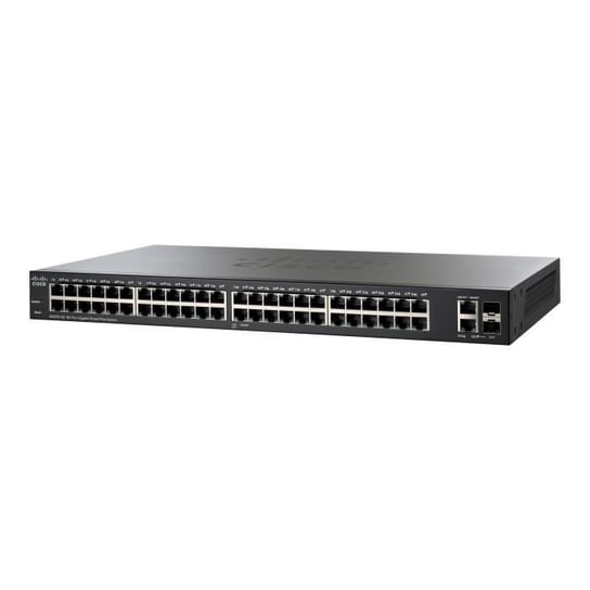 Przełącznik zarządzany Cisco Small Business Smart Plus SG220-50 48 x 10-100-1000 + 2 x SFP Combo Gigabit Desktop,… Inna marka