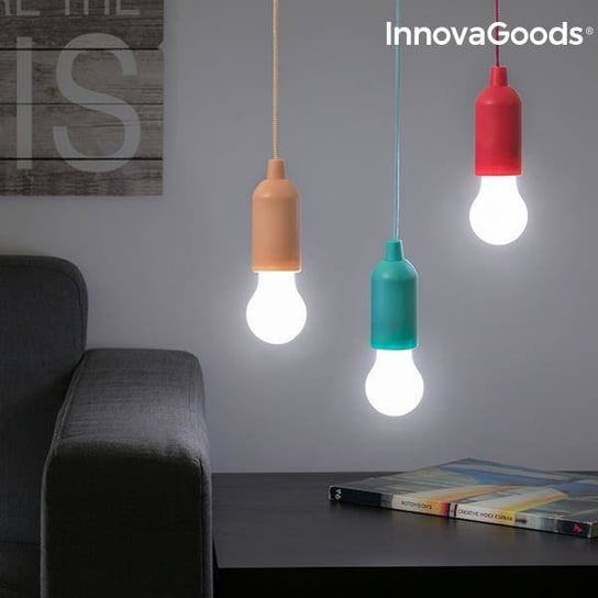 Przenośna żarówka LED ze sznurkiem InnovaGoods InnovaGoods