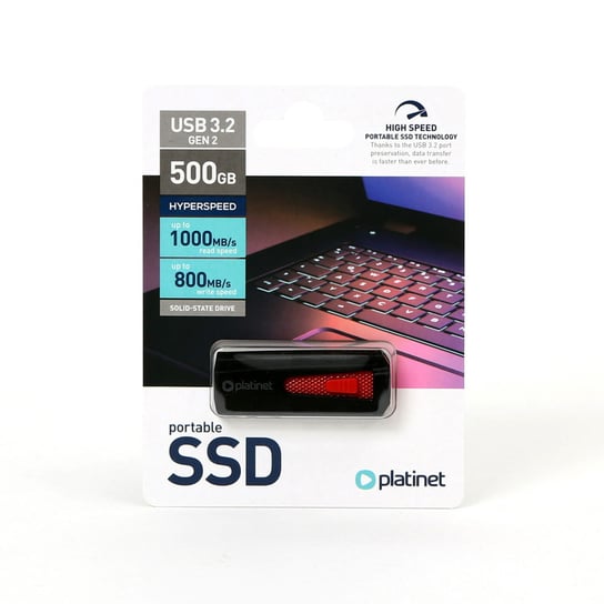 Przenośny Dysk SSD Pendrive Platinet 500 GB PLATINET