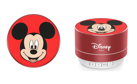 Przenośny Głośnik Bezprzewodowy 3W Mickey 001 Disney Czerwony Disney