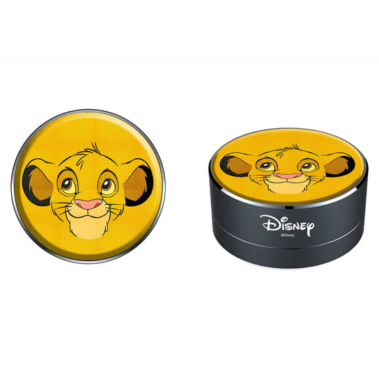 Przenośny głośnik bezprzewodowy 3W Simba i Przyjaciele 001 Disney Żółty Disney