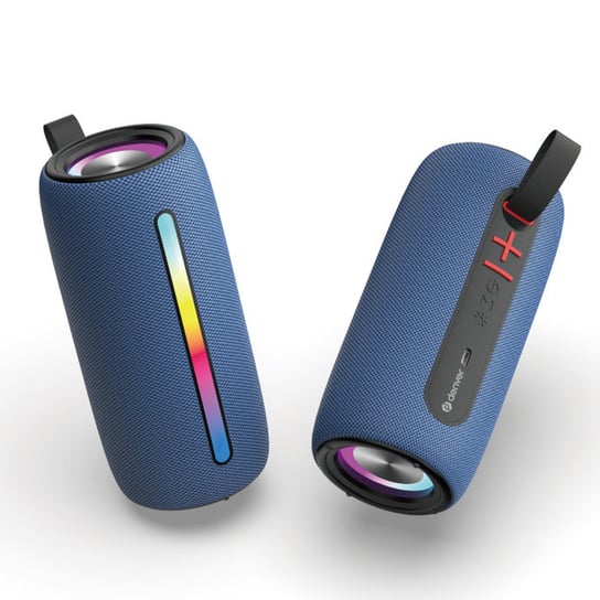 Przenośny Głośnik Bluetooth Denver BTL-360BU niebieski z podświetleniem RGB Denver