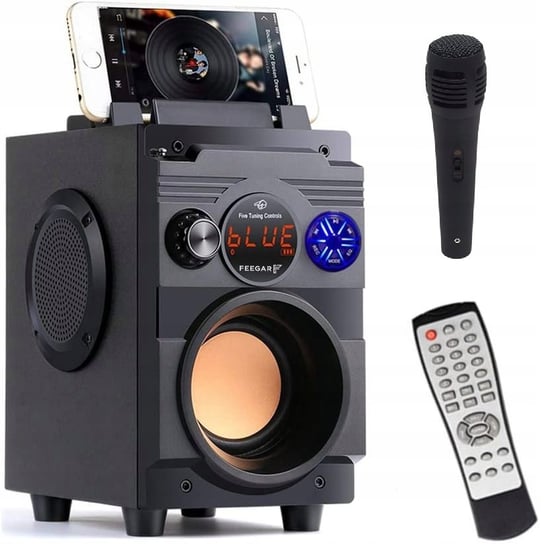 Przenośny Głośnik Bluetooth Feegar Showjet + Mikrofon 4000Mah Radio Feegar