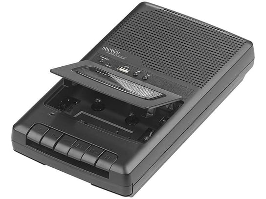 Przenośny odtwarzacz kaset i digitalizator USB z głośnikiem i mikrofonem Auvisio Auvisio