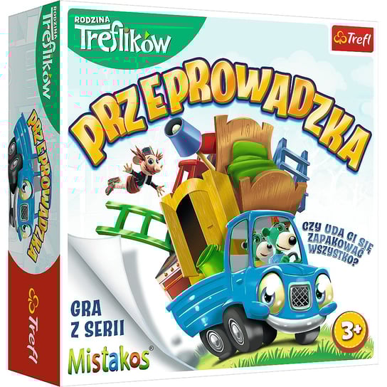 Przeprowadzka Rodzina Treflików, gra planszowa, Trefl Trefl