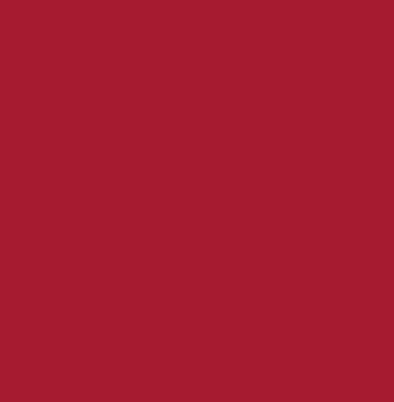 Prześcieradło bawełniane 220x200 czerwone jednobarwne Karo Karo