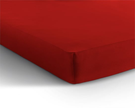 Prześcieradło, DreamHouse, Double Jersey, 180x220 cm, czerwone DreamHouse