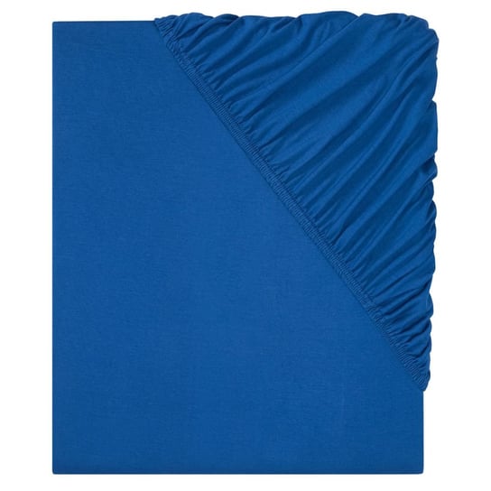 Prześcieradło z dżerseju z gumką, 140–160 x 200x18cm BLUE Inny producent