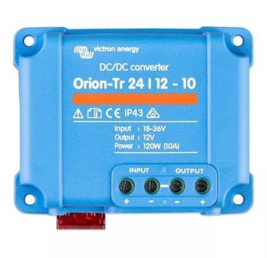 Przetwornica DC/DC Victron Energy Orion-Tr 24/12-10 18, 35 V 12 A 120 W (ORI241210200R) Inna marka