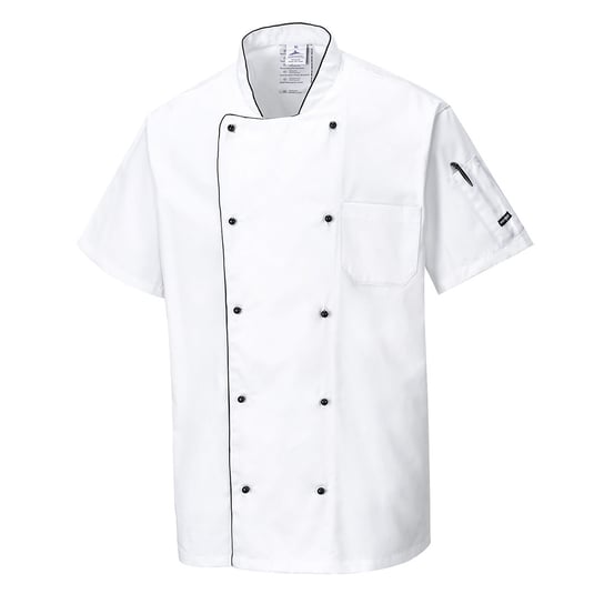Przewiewna bluza kucharska PORTWEST [C676] Biały L Portwest
