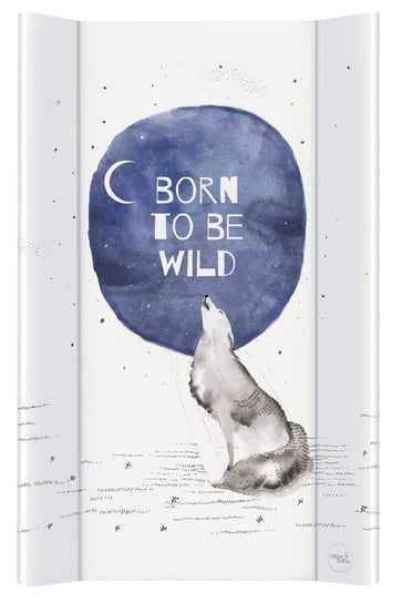 Przewijak Twardy Długi 50X80 Comfort Wartercolor World Born To Be Wild Ceba Ceba Baby