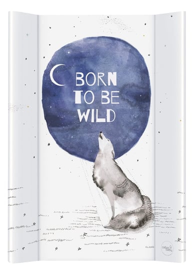 Przewijak Twardy Krótki 50X70 Comfort Watercolor World Born To Be Wild Ceba Ceba Baby