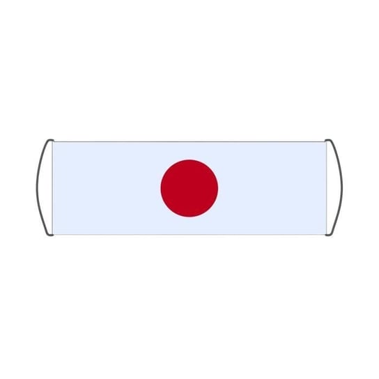 Przewiń baner Flaga Japonii 17x50cm Inna marka