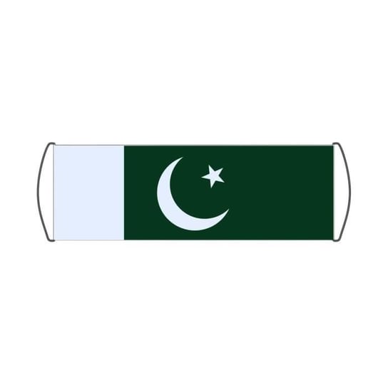 Przewiń baner Flaga Pakistanu 17x50cm Inna marka