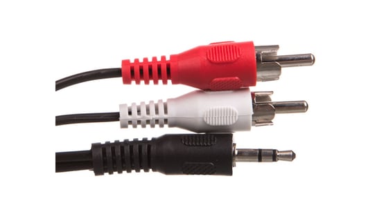 Przewód adapter Jack 3,5mm - 2x RCA 5m 50195 Goobay