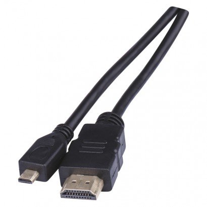 Przewód HDMI 2.0 wtyk A - wtyk D, 1,5m Emos