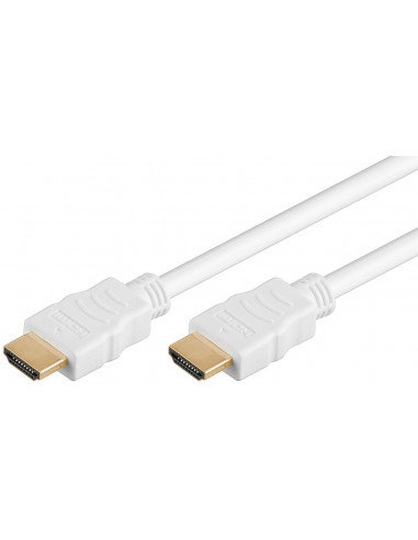 Przewód HDMI®/™ o dużej szybkości transmisji z Ethernetem - Długość kabla 5 m Goobay