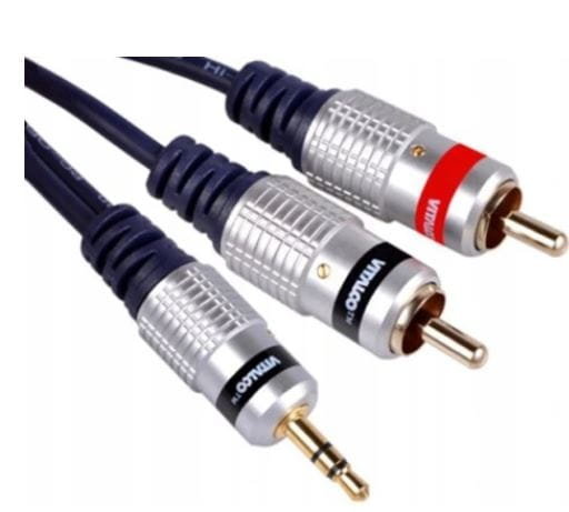 Przewód kabel mini jack RCA cinch JACK3,5/2RCA 2,5M DIGITAL VITALCO JKD10 VITALCO