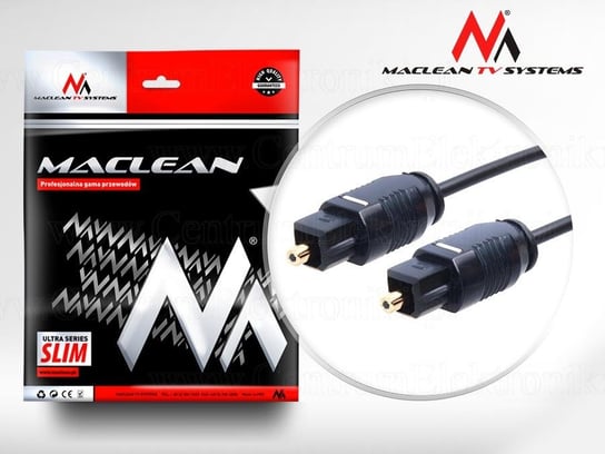 Przewód optyczny Toslink MCTV-751 MACLEAN, 1 m Maclean