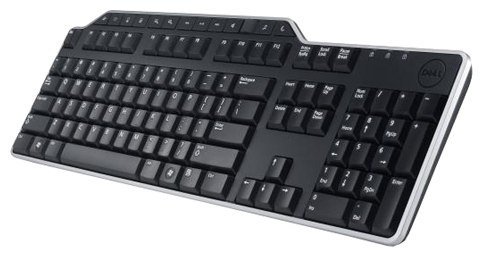 Przewodowa biznesowa klawiatura multimedialna USB KB-522, czarna Dell