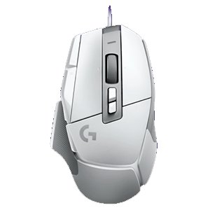 Przewodowa mysz do gier Logitech G G502 X — hybrydowe optyczno-mechaniczne przełączniki główne LIGHTFORCE, czujnik do gier HERO 25K, kompatybilna z komputerem PC — macOS/Windows — biała PlatinumGames