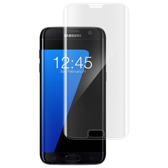 Przezroczysta osłona ekranu z zakrzywionego szkła hartowanego do Samsunga Galaxy S7 Edge Avizar