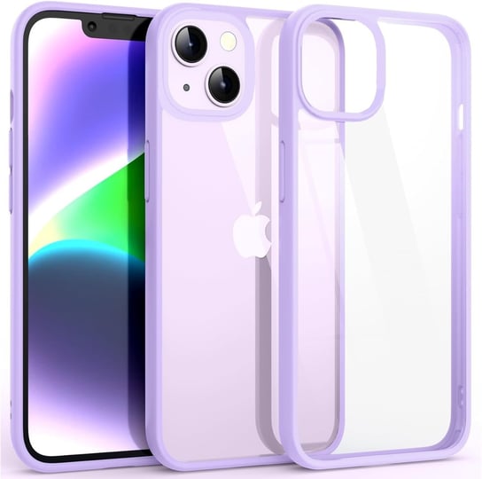 Przezroczyste Etui Obudowa Do Iphone 13 Mini - Fioletowy Bowi