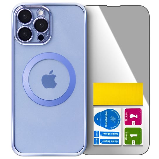 Przezroczysty clear case etui plecki pokrowiec do iPhone 12 PRO + szkło KREOleo