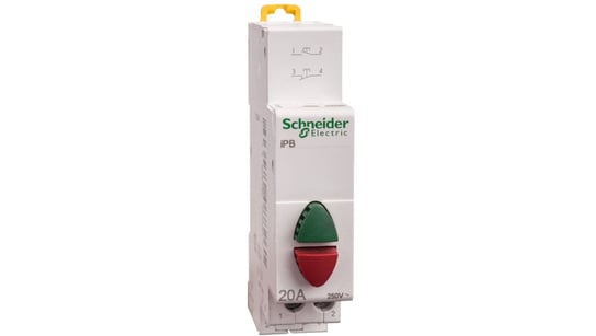 Przycisk modułowy 20A 1Z 1R zielony/czerwony iBP A9E18034 Schneider Electric