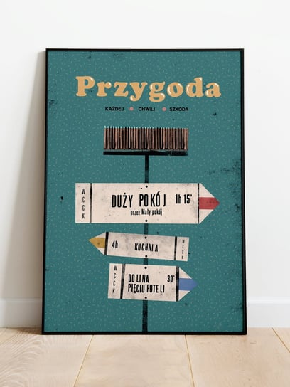 PRZYGODA / Jakub Kamiński / plakat 30x40 Inna marka