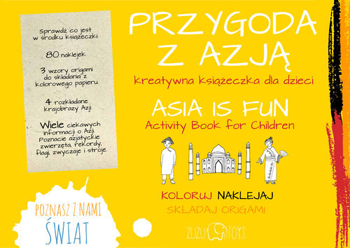 Przygoda z Azją. Kreatywna książeczka dla dzieci Loskot Kamila