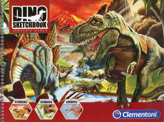 Przygody dinozaurów. Szkicownik Opracowanie zbiorowe