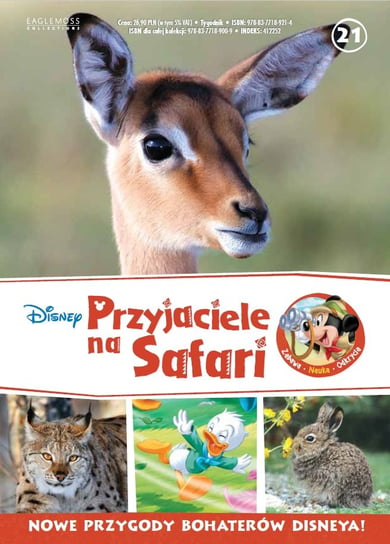 Przyjaciele na Safari Disney Nr 21 Eaglemoss Ltd.
