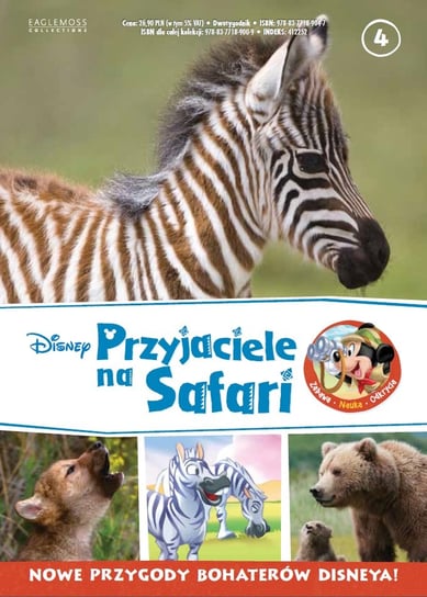 Przyjaciele na Safari Disney Nr 4 Eaglemoss Ltd.