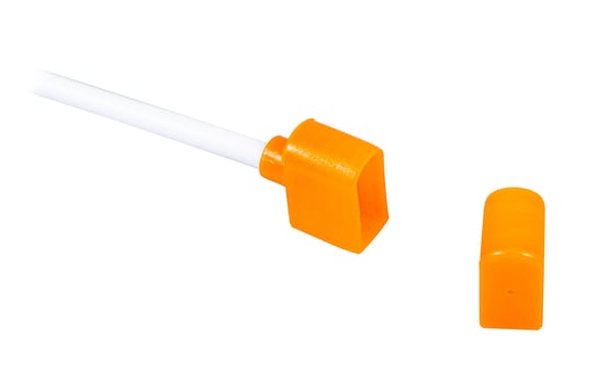 Przyłącze zasilające do BERGMEN Neon Flex HXR One / pomarańczowe / końcówka zasilająca z wyjściem prostym + przewód 30 cm + zaślepka BERGMEN