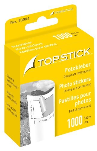Przylepce do zdjęć, Foto Stickers, 1000 sztuk TopStick