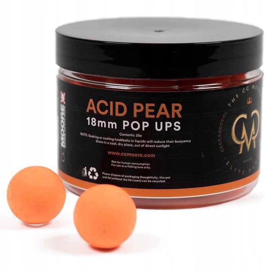 Przynęta Kulki Pływające Pop Up Cc Moore Elite Range Acid Pear 18 Mm Inna marka