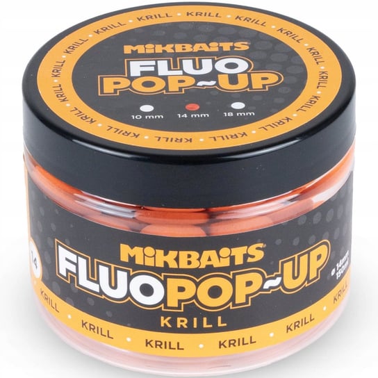 PRZYNĘTA KULKI PŁYWAJĄCE POP UP MIKBAITS FLUO KRILL 14 MM 150 ML Inna marka