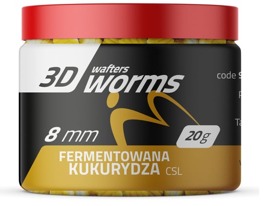 Przynęta Kulki Wafters MatchPro Top Worms Csl 8 mm Inna marka