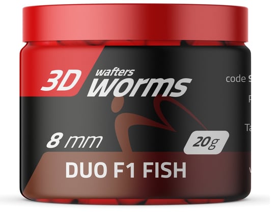 Przynęta Kulki Wafters MatchPro Top Worms F1 Fish 8 mm Inna marka
