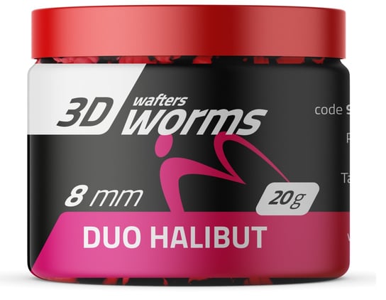 Przynęta Kulki Wafters MatchPro Top Worms Halibut 8 mm Inna marka