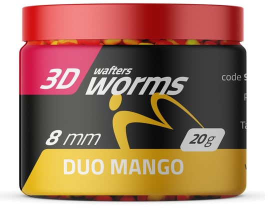 Przynęta Kulki Wafters MatchPro Top Worms Mango 8 mm Inna marka