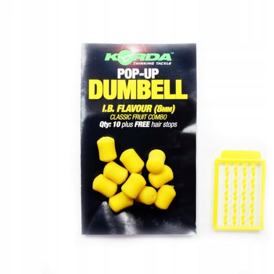 PRZYNĘTA SZTUCZNA PŁYWAJĄCA DUMBELLS KORDA POP UP DUMBELL IB 8 MM Inna marka