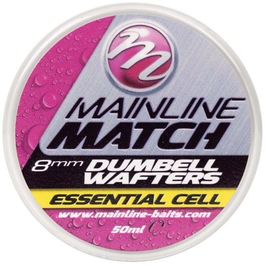 Przynęta Wafters Mainline Match Dumbell Yellow Essenial Cell 8 Mm Inna marka