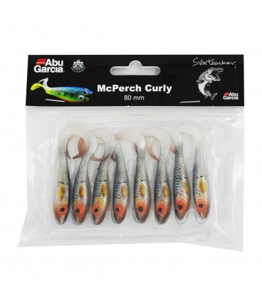 Abu Garcia Svartzonker McPerch Curly 80mm Fire Tiger 8 Ks ⇒ 152 Kč, Totální Výprodej Rybářských Potřeb