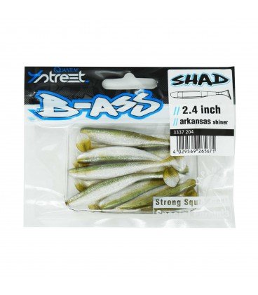 Przynęty Quantum 4Street B-Ass Shad 6.1Cm 10 Sztuk Quantum 4Street B-Ass Shad Ark. Shiner Quantum