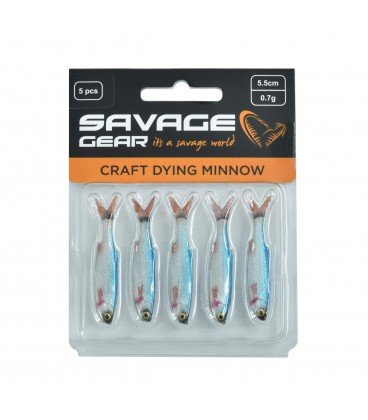 Przynęty Savage Gear Craft Dying Minnow Blue Pearl 5,5 Cm Savage Gear