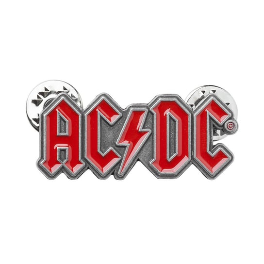 przypinka AC/DC - RED LOGO Inna marka